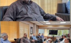 جلسه تبادل نظر و هم اندیشی سرپرست صندوق اشتغال و کارآفرینی ایثارگران با مدیران وکارکنان صندوق